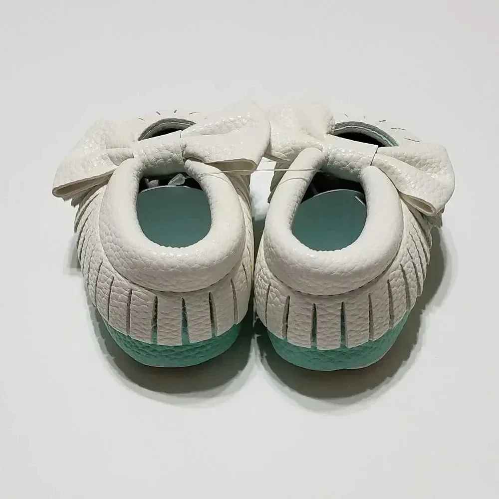 Baby Girl Non-Slip Tassle Shoes